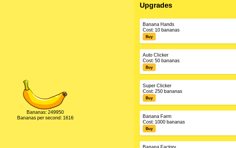Banana Clicker